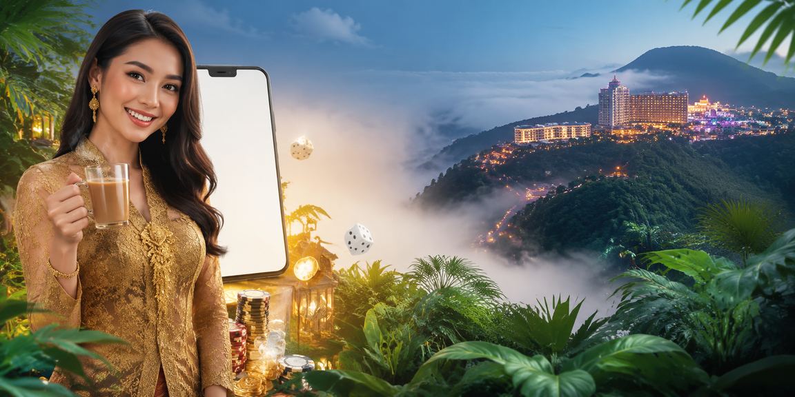 Promosi pertaruhan sukan bergaya kebaya di Genting Highlands sempena perayaan Malaysia
